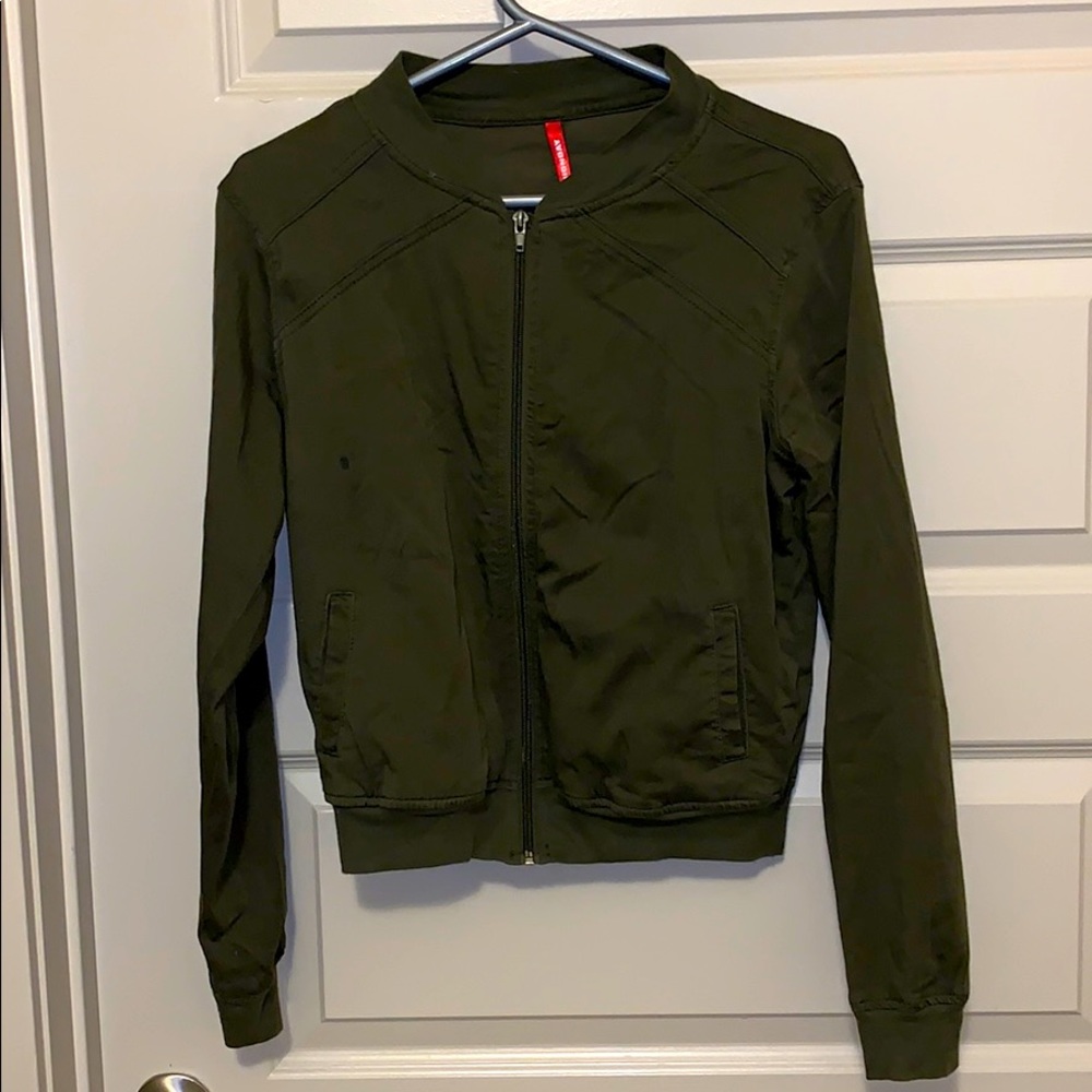 Green jacket